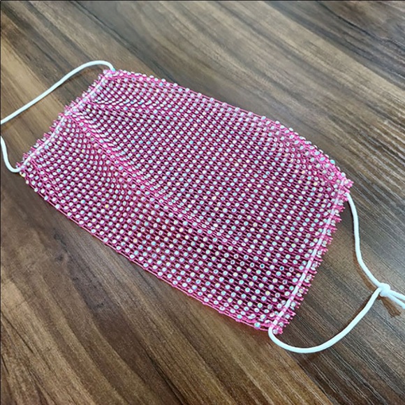 BRAND NEW Rhinestone mask - Picture 2 of 3